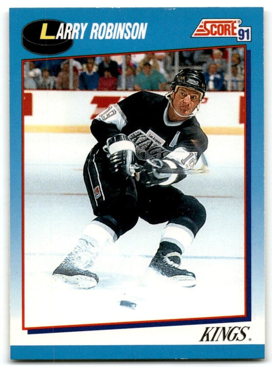 1991-92 Score Canadian Bilingual Larry Robinson Los Angeles Kings #511