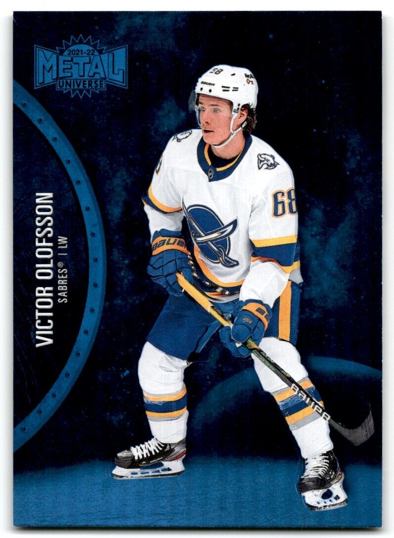 2021-22 Skybox Metal Universe Victor Olofsson Buffalo Sabres #148