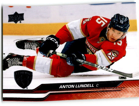 2023-24 Upper Deck Anton Lundell Florida Panthers #323