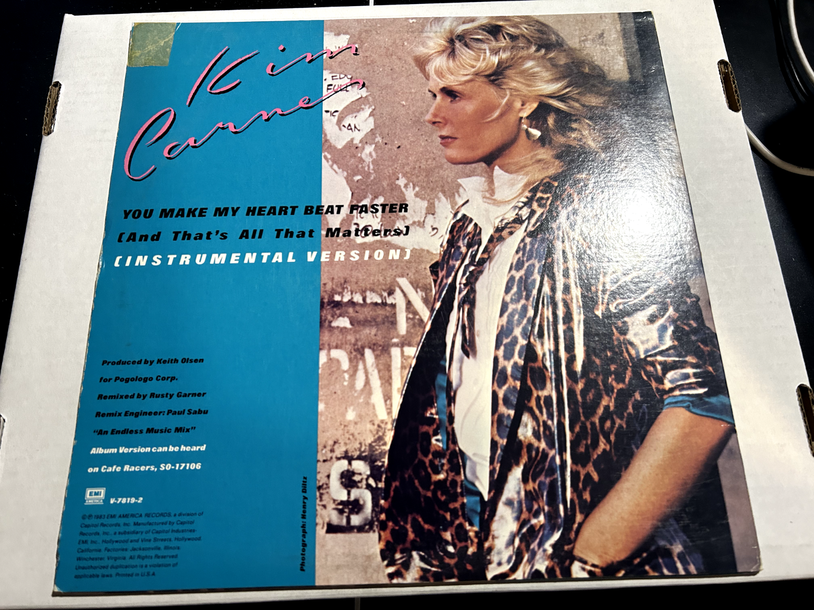 Kim Carnes – You Make My Heart Beat Faster (And That's All That Matters)