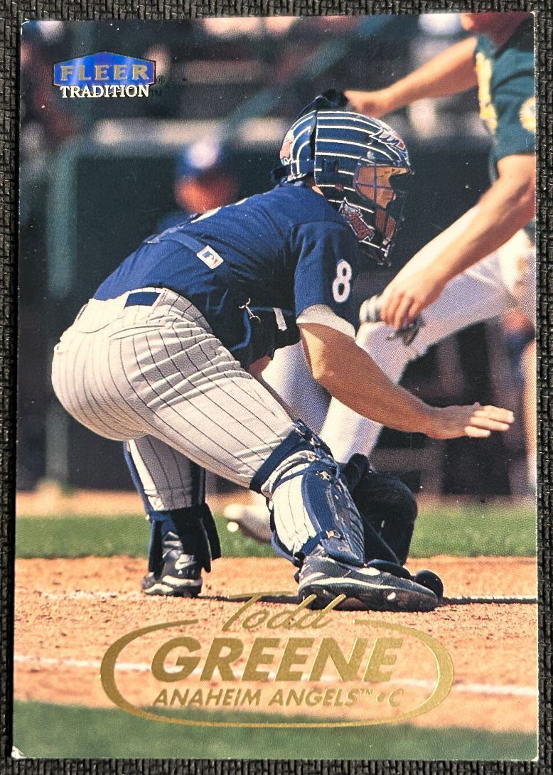 1998 Fleer Tradition Todd Greene Anaheim Angels #53