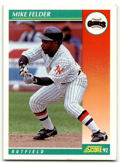 1992 Score Mike Felder San Francisco Giants #251