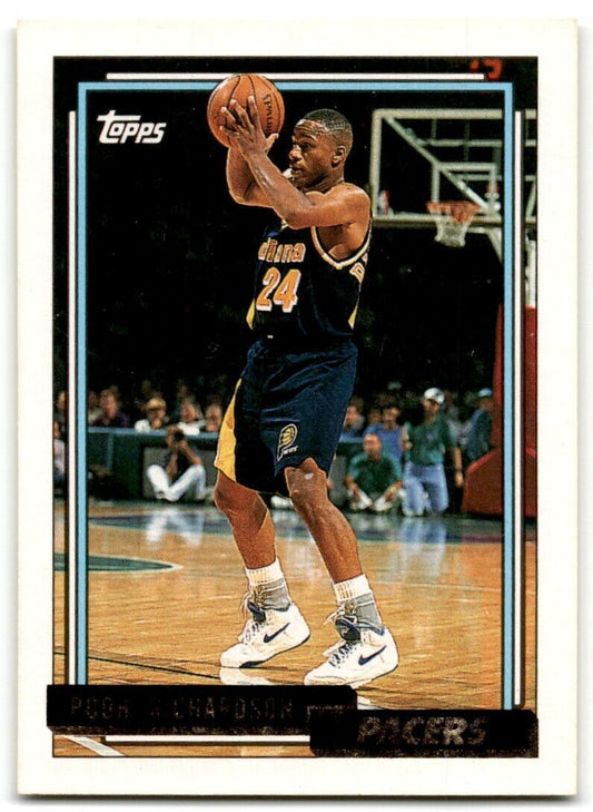 1992-93 Topps Gold Pooh Richardson Indiana Pacers #280