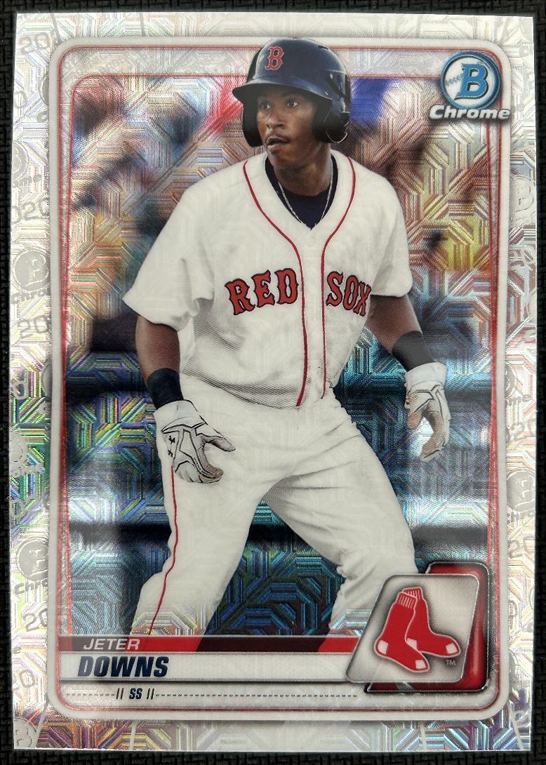 2020 Bowman Chrome Prospects Jeter Downs Boston Red Sox #BCP-227