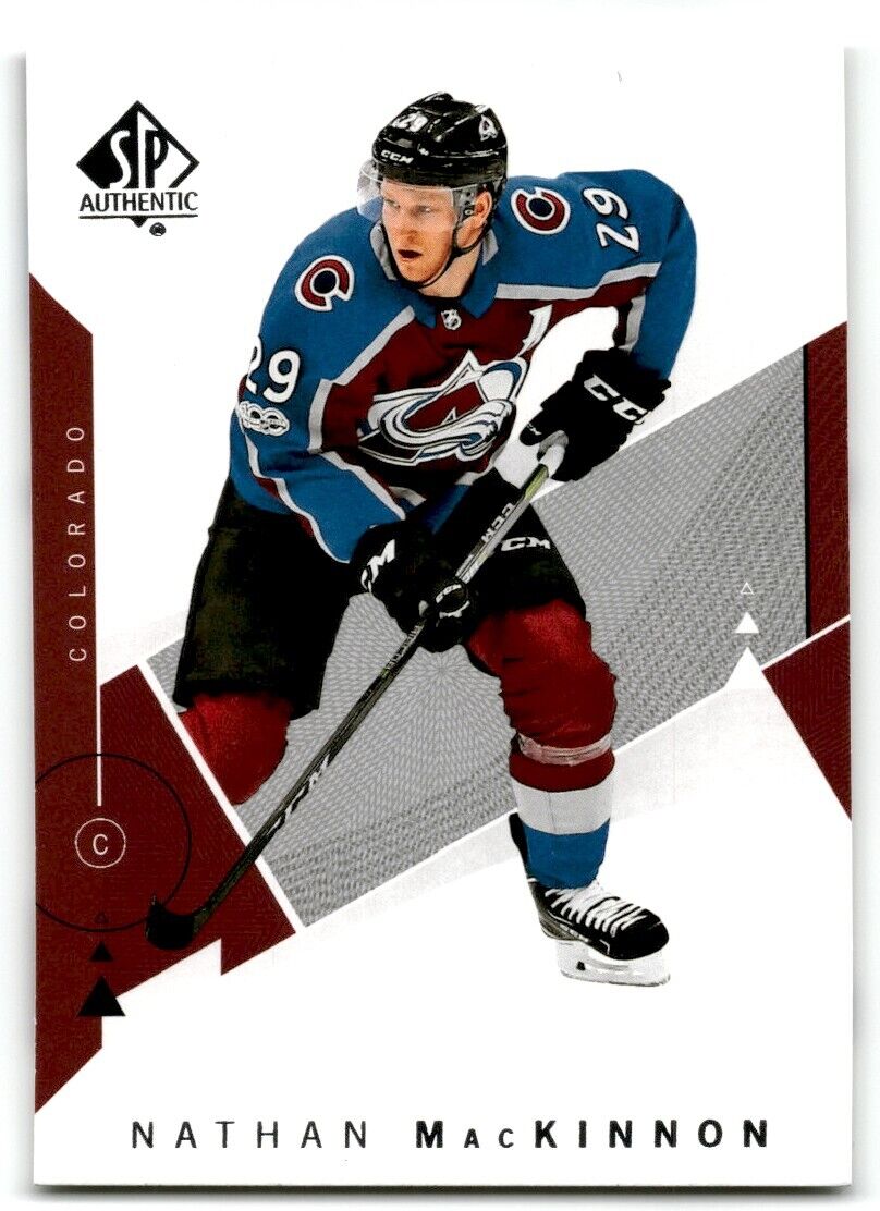 2018-19 SP Authentic Nathan MacKinnon Colorado Avalanche #85