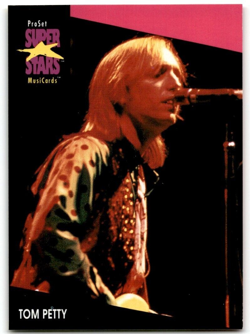 1991-92 ProSet Super Stars MusiCard Tom Petty #218