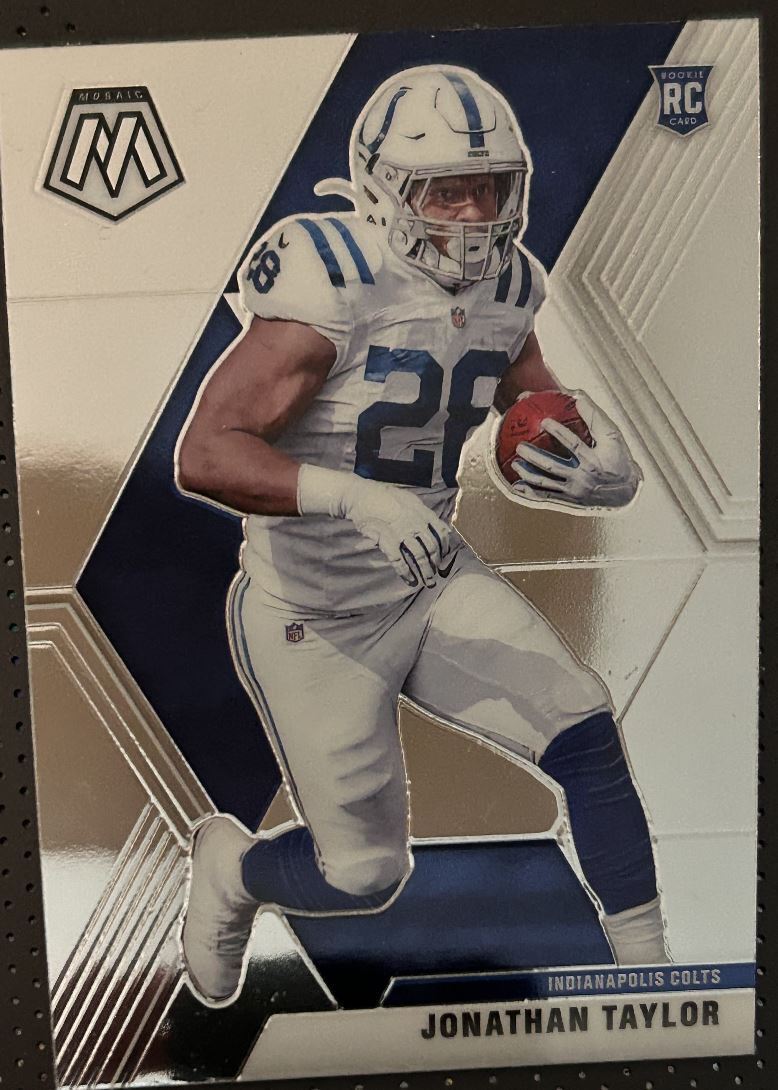 2020 Panini Mosaic Jonathan Taylor Rookie Indianapolis Colts #216