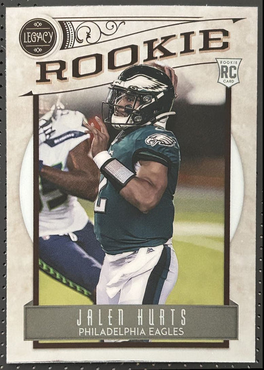 2020 Panini Chronicles Jalen Hurts Rookie Philadelphia Eagles #204