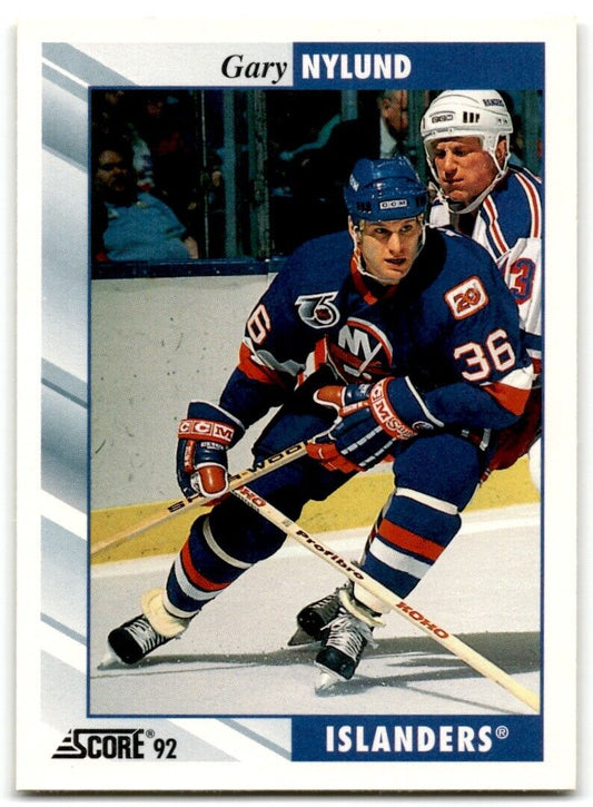 1992-93 Score Gary Nylund New York Islanders #381