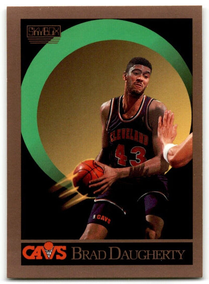 1990-91 SkyBox Brad Daugherty Cleveland Cavaliers #50