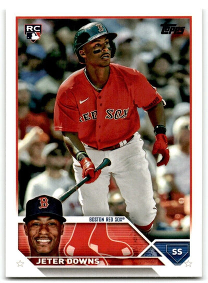 2023 Topps Jeter Downs Rookie Boston Red Sox #165