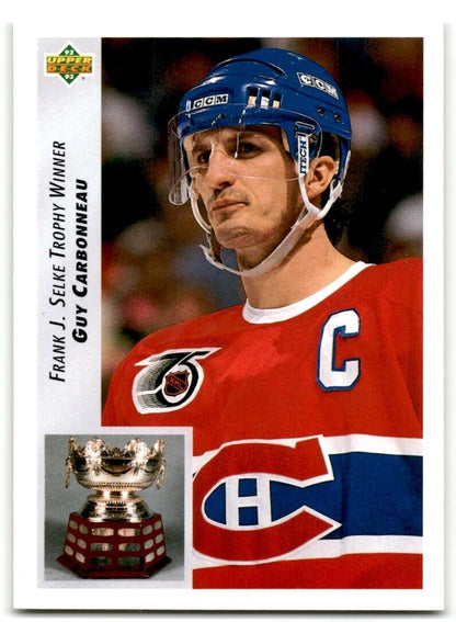 1992-93 Upper Deck Guy Carbonneau Montreal Canadiens #439B