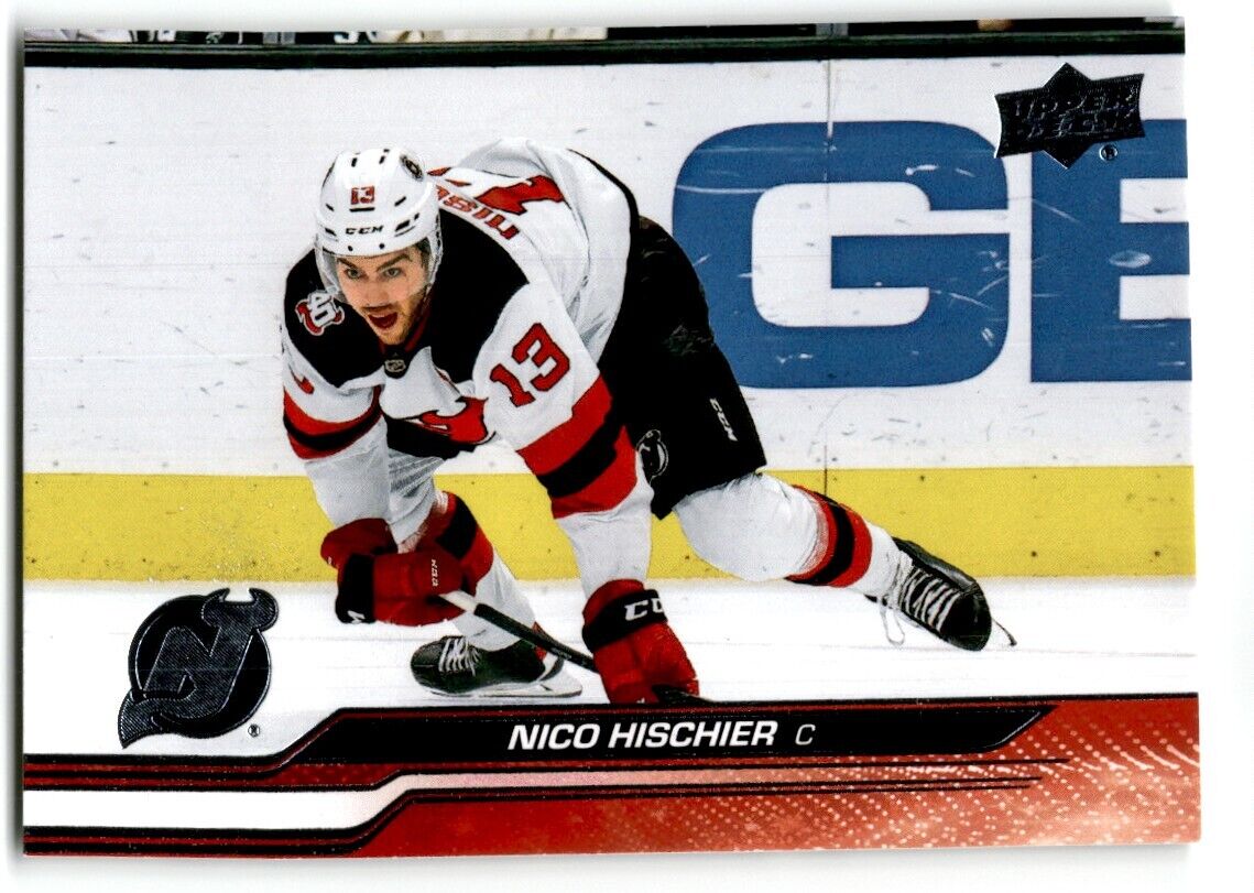 2023-24 Upper Deck Nico Hischier New Jersey Devils #356