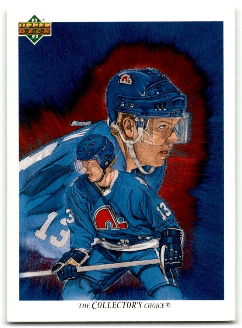 1991-92 Upper Deck Collector's choice Mats Sundin Quebec Nordiques #93