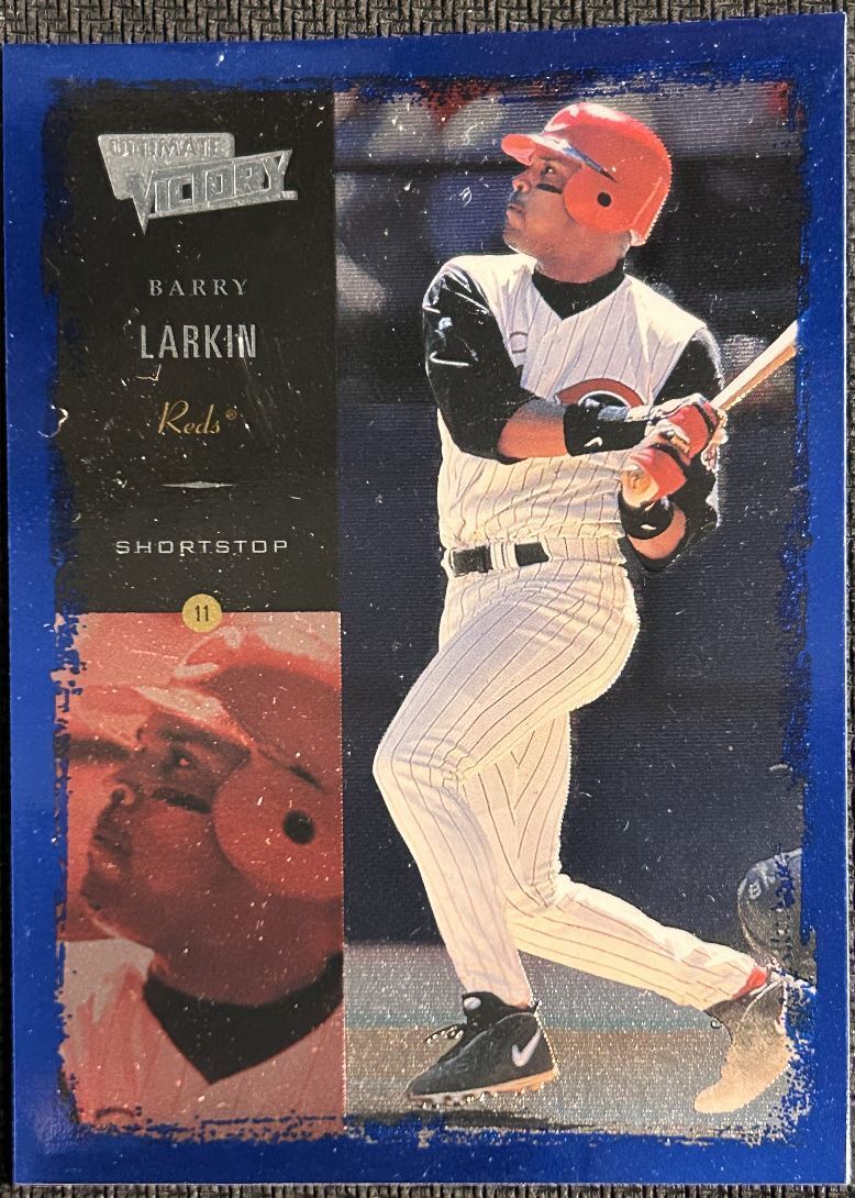 1999 SkyBox Premium Barry Larkin Cincinnati Reds #87