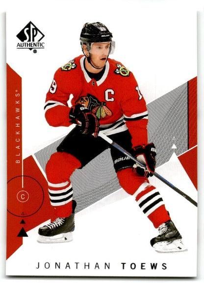 2018-19 SP Authentic Jonathan Toews Chicago Blackhawks #5