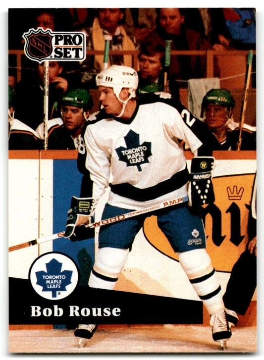 1991-92 Pro Set French Bob Rouse Toronto Maple Leafs #228