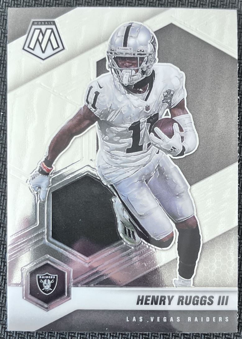 2021 Panini Mosaic prizm Henry Ruggs III Las Vegas Raiders #108 Parallel