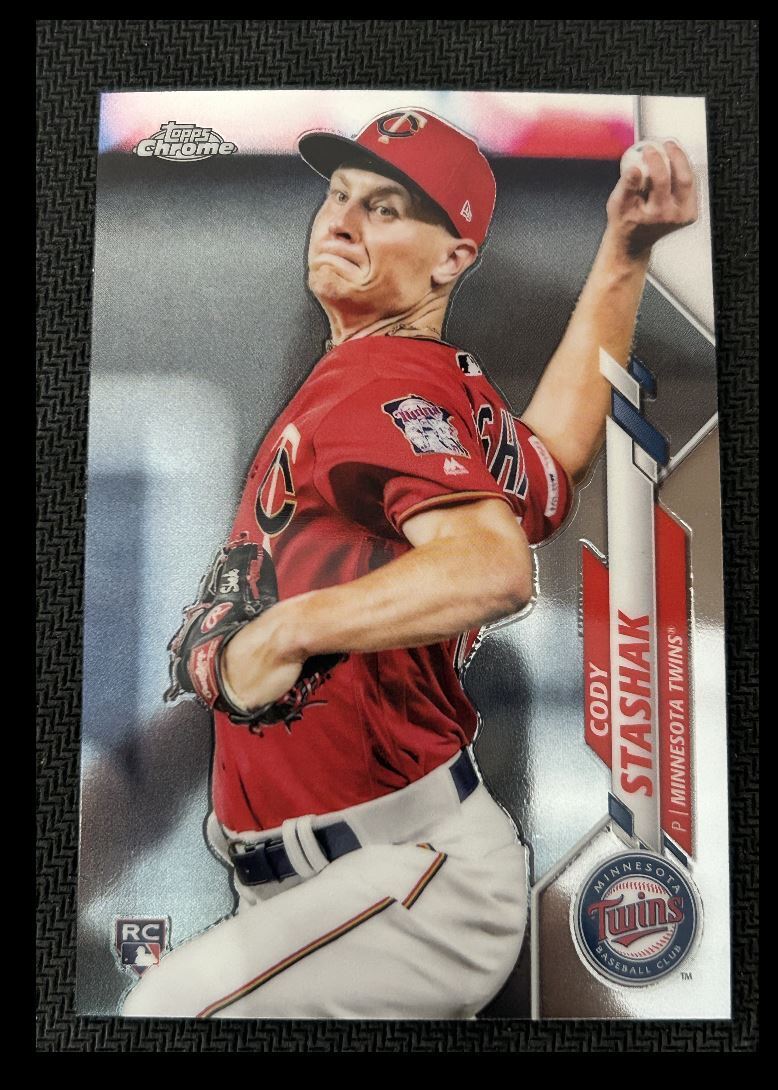 2020 Topps Chrome Update Cody Stashak Rookie Minnesota Twins #U-32