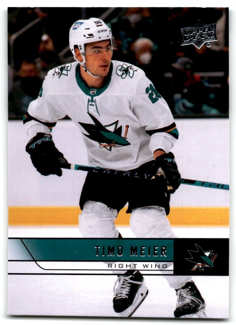 2021-22 Upper Deck Timo Meier San Jose Sharks #T-55