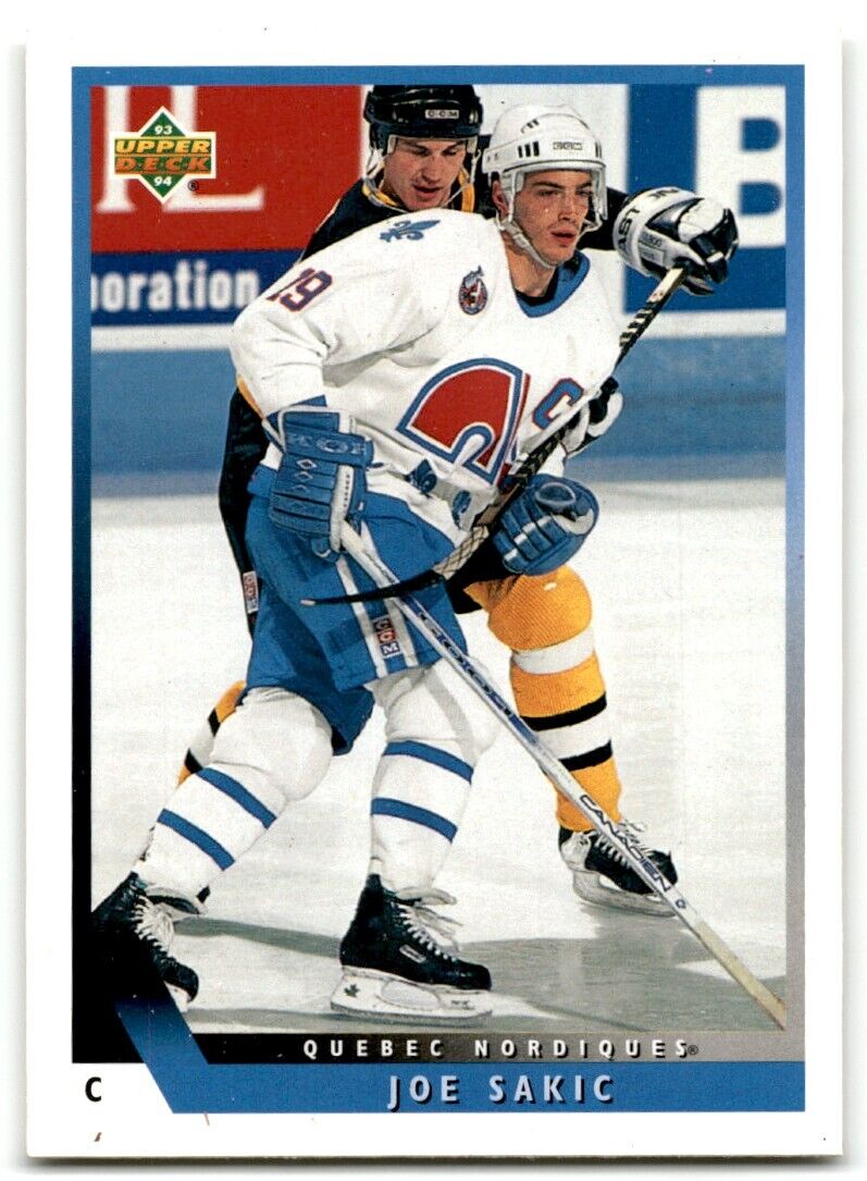 1993-94 Upper Deck Joe Sakic Quebec Nordiques #69