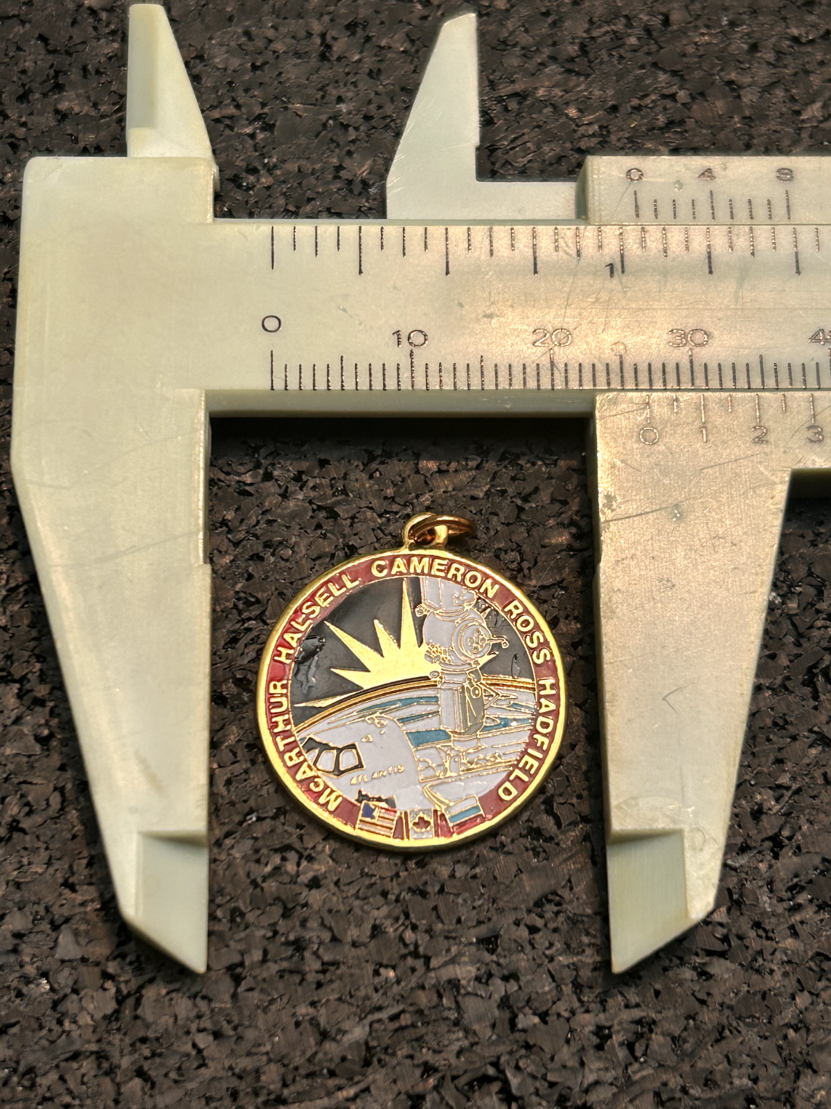 NASA Space Shuttle STS-74 Necklace PENDANT CHARM