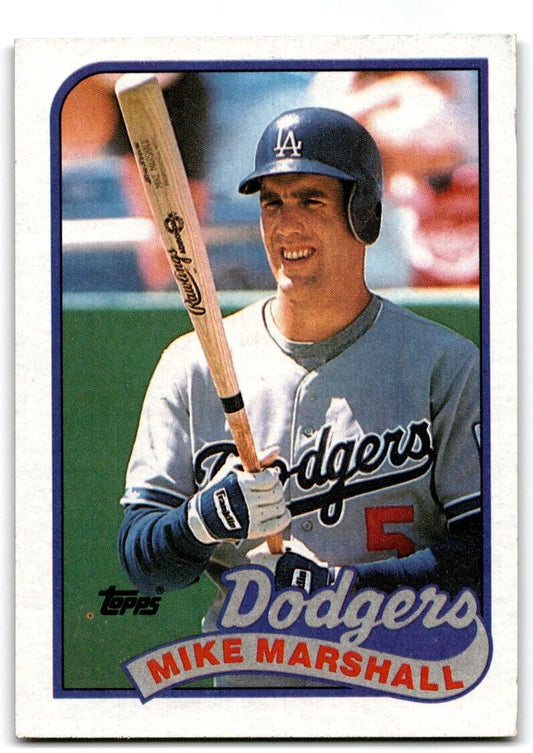 1989 Topps Mike Marshall Los Angeles Dodgers #582