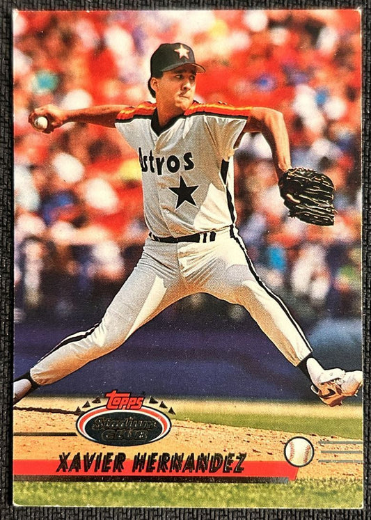 1993 Topps Stadium Club Xavier Hernandez Houston Astros #271