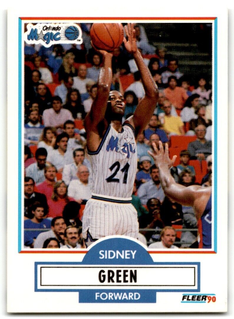 1990-91 Fleer Sidney Green Orlando Magic #134