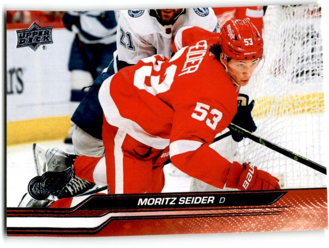 2023-24 Upper Deck Moritz Seider Detroit Red Wings #64