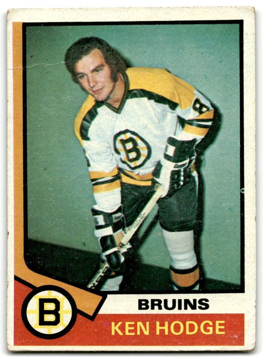 1974-75 Topps Ken Hodge Boston Bruins #230