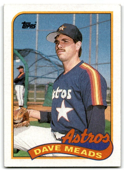 1989 Topps Dave Meads Houston Astros #589