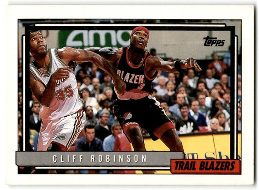 1992-93 Topps Cliff Robinson Portland Trail Blazers #94