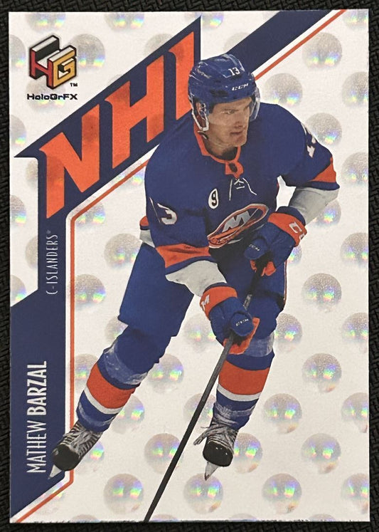 2021-22 Upper Deck HoloGrFx NHL Mathew Barzal New York Islanders #NHL-9