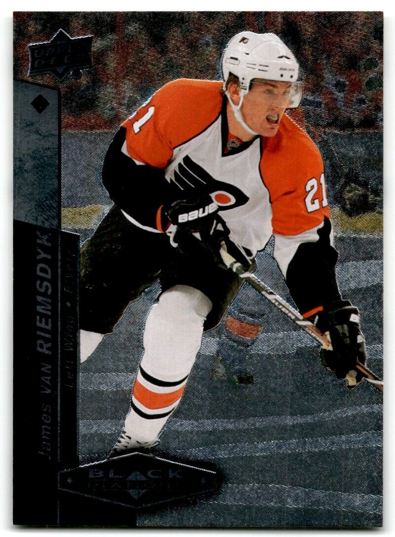 2011-12 Upper Deck Black Diamond James van Riemsdyk Rookie Philadelphia Flyers