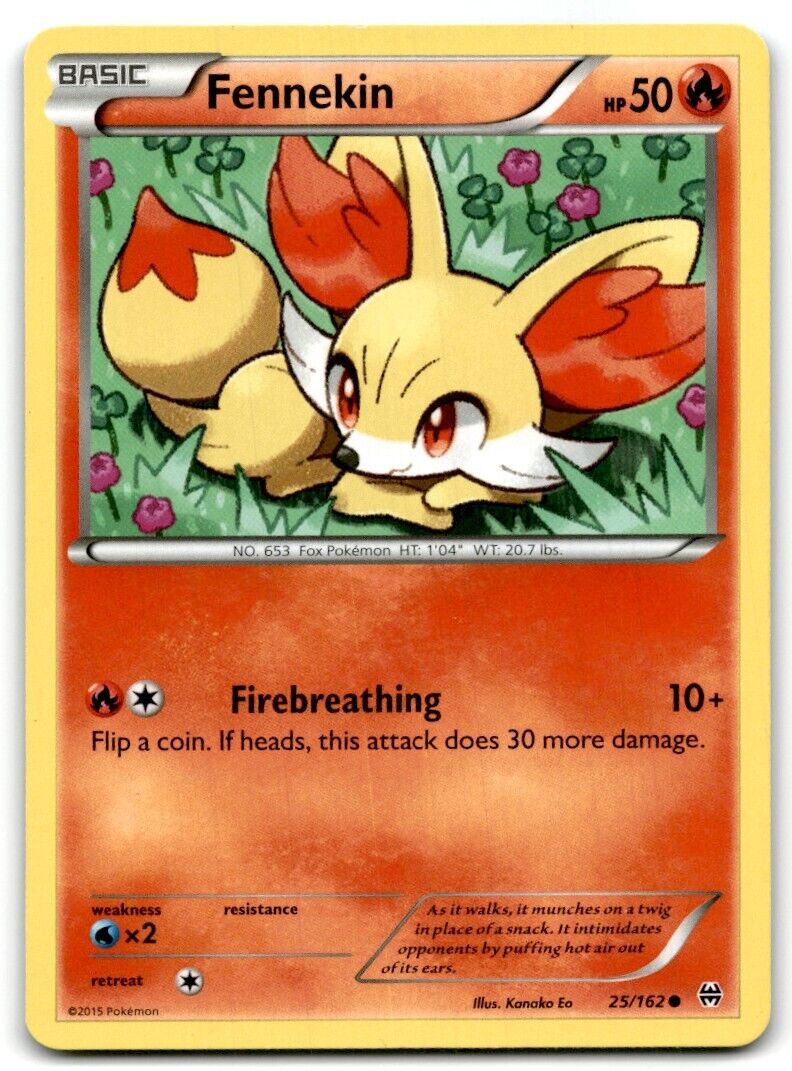 2015 XY - BREAKthrough Fennekin Basic/Common #25