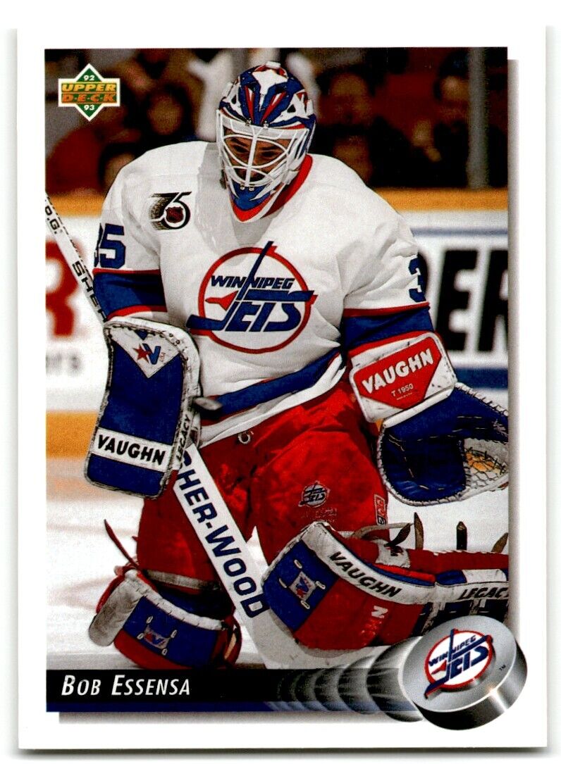 1992-93 Upper Deck Bob Essensa Winnipeg Jets #217