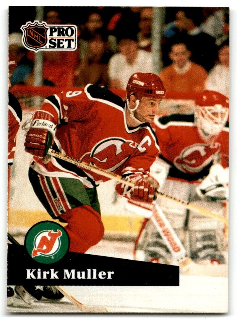 1991-92 Pro Set Kirk Muller New Jersey Devils #134