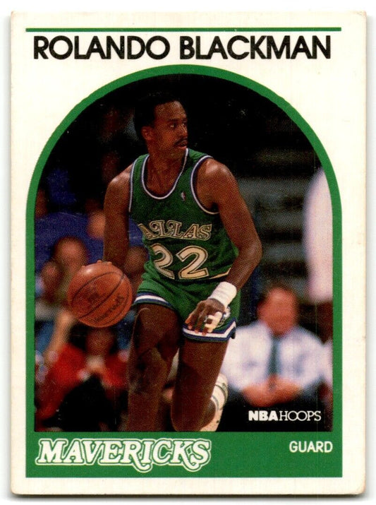 1989-90 Hoops Rolando Blackman Dallas Mavericks #20