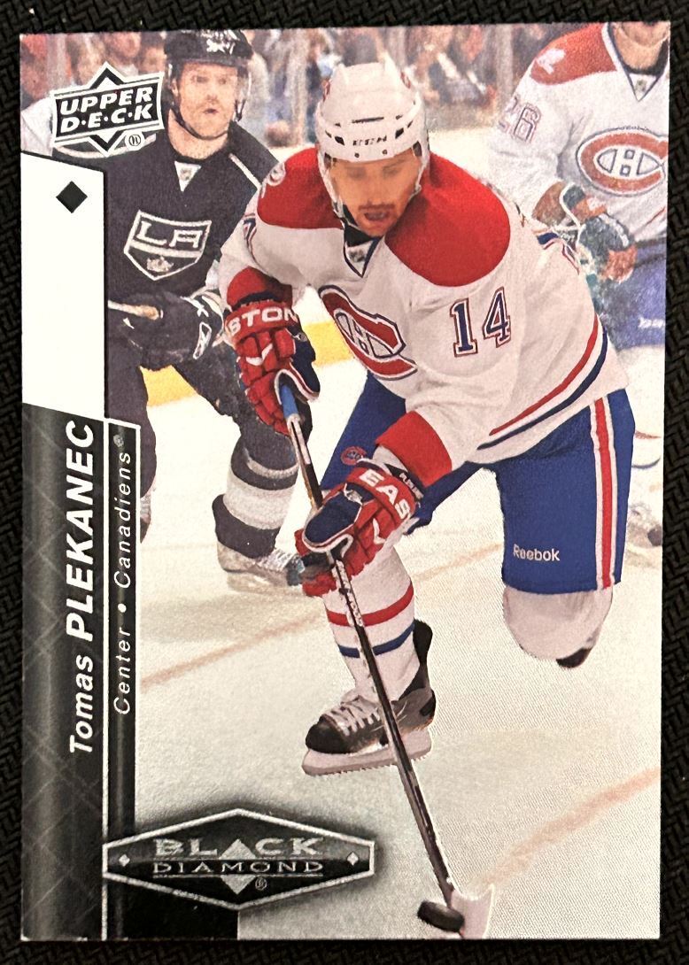 2010-11 Upper Deck Black Diamond Tomas Plekanec Montreal Canadiens #3