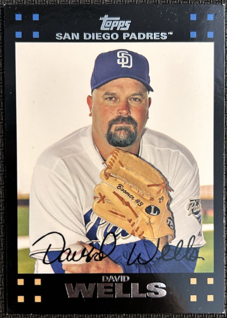 2007 Topps David Wells San Diego Padres #471