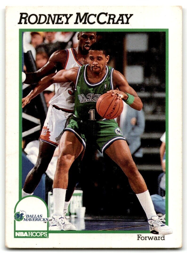 1991-92 Hoops Rodney McCray Dallas Mavericks #48