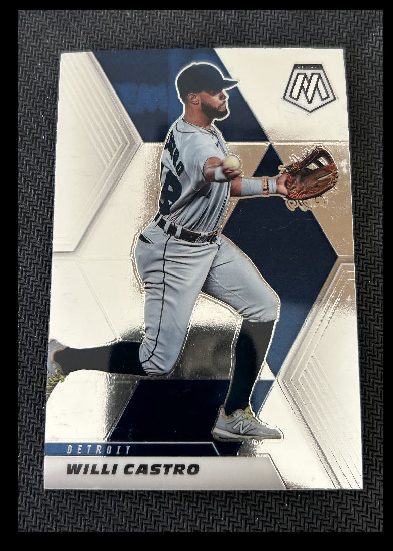 2021 Panini Mosaic Willi Castro Detroit Tigers #158