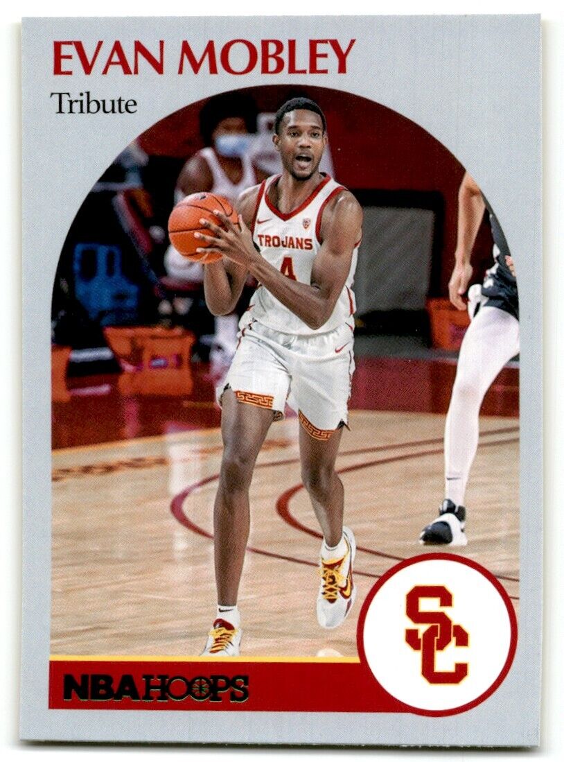 2021-22 Panini Chronicles Draft Picks Evan Mobley USC Trojans #52