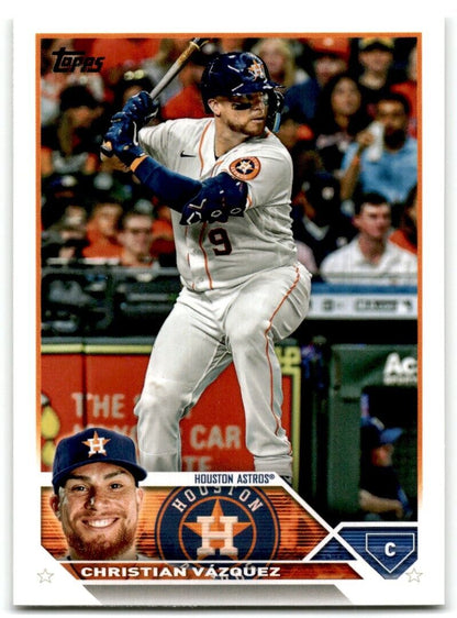 2023 Topps Christian Vazquez Houston Astros #157