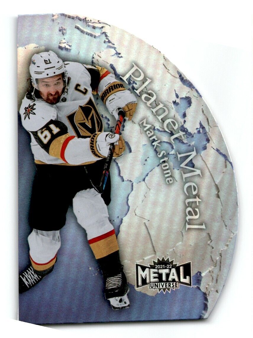 2021-22 Skybox Planet Metal Universe Mark Stone Vegas Golden Knights #80