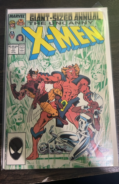 Marvel Comics - The Uncanny X-Men Annual  (1987) #11 - Direct Edition