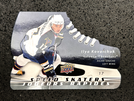 2008-09 Upper Deck Mcdonald's Speed Skaters Ilya Kovalchuk #SS8 Die-Cut