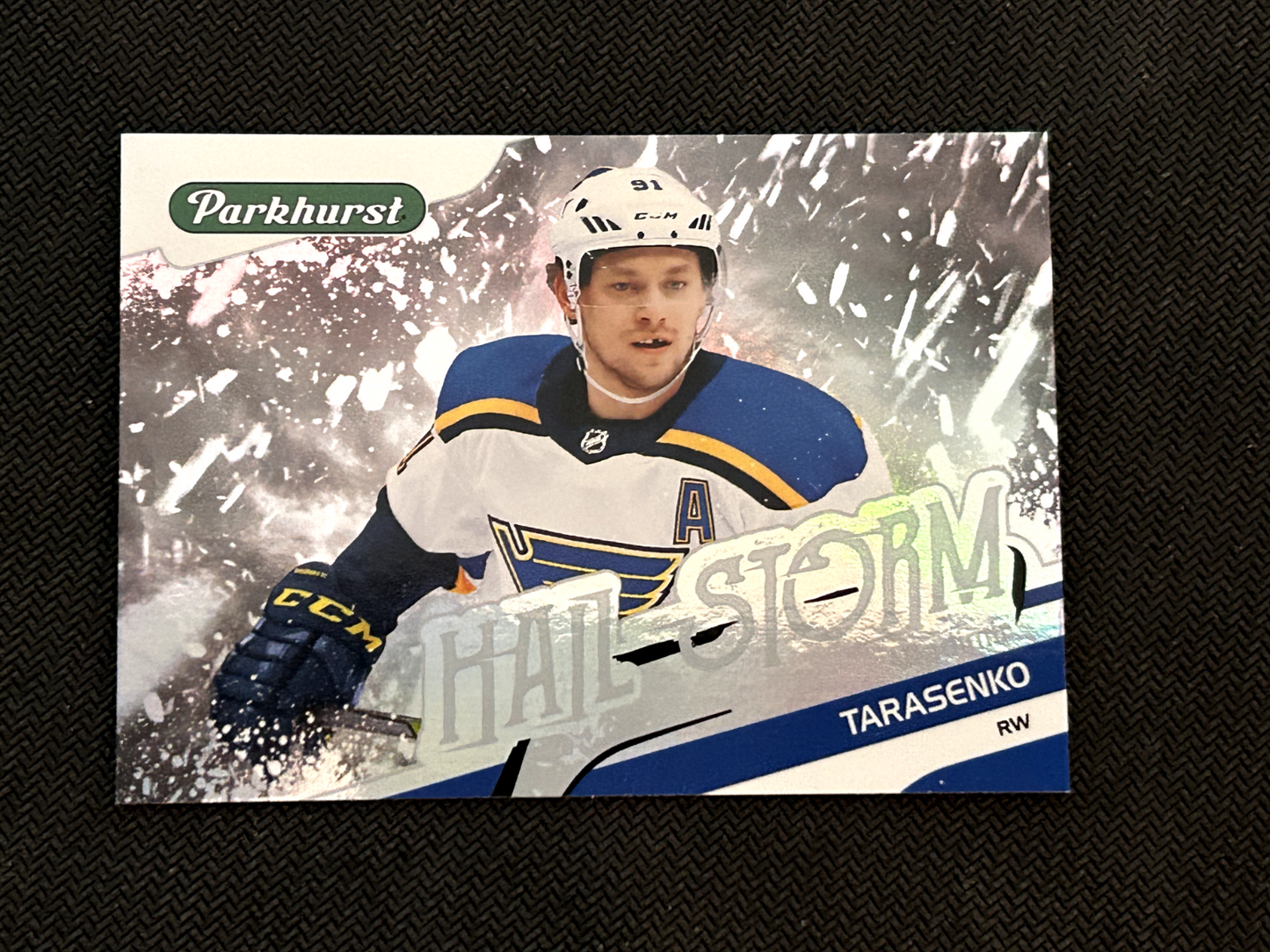 2019-20 Parkhurst Hail Storm #HS-3 Vladimir Tarasenko St. Louis Blues