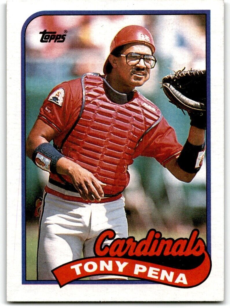 1989 Topps Tony Pena St. Louis Cardinals #715